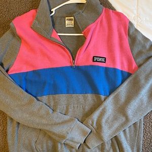 VS PINK half zip